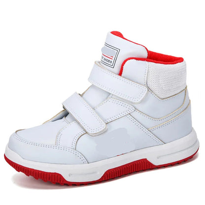 PU Leather Designer Autumn Winter Kids Classic Sneakers childrensterritory