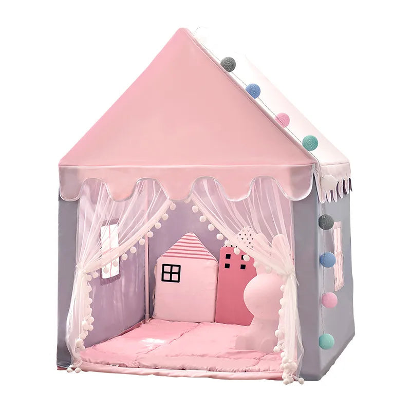 1.35M Large Folding Kids Play House Princess Castle