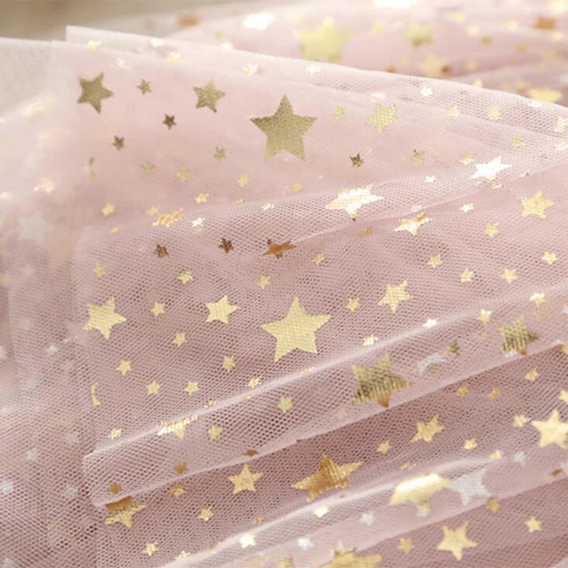 Kids Girls Unicorn Design Sequin Mesh Princess Dresses
