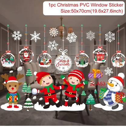 Kids Room Wall Decals for Christmas and New Year Decor childrensterritory