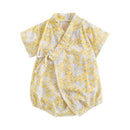Baby Boys Girls Floral Cotton Bodysuits for Summer childrensterritory