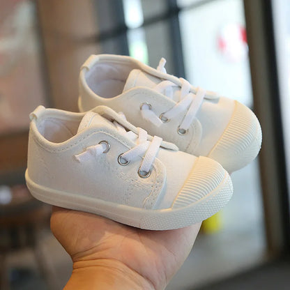 Kids Boys Lace-up Casual Canvas Shoes/Sneakers childrensterritory
