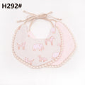 Baby Tassel Double-deck Bib | Cotton Linen Burp Cloths childrensterritory