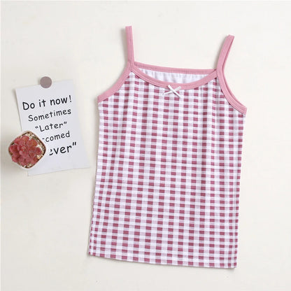 4pcs/lot Printed Summer Tank Tops For Teen Girls childrensterritory