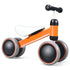 Baby No-Pedal 4-Wheel Orange Balance Learning Bike childrensterritory