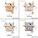 Cartoon Canvas Baby Wood Hanging Chair Outdoor Toy childrensterritory