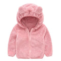 Toddler/Kids Girls Boys Hooded Warm Surcoat/Sweatshirt