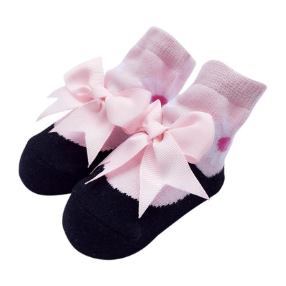 Cute Pattern Cotton Infants Socks Baby Girls Princess Socks childrensterritory