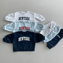 Letter Printed Toddler Sweatshirt + Trousers Clothing Set childrensterritory