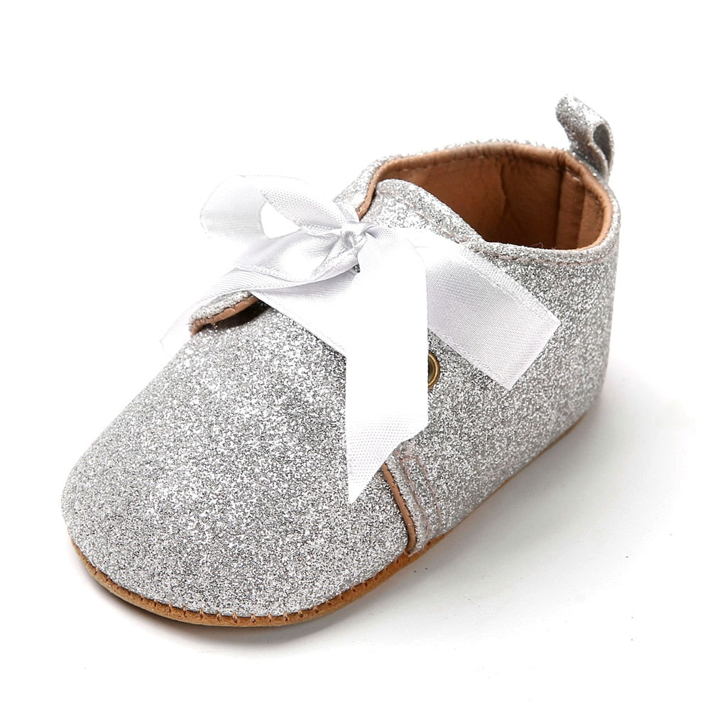 PU leather Baby Girls First Walkers Party Shoes childrensterritory