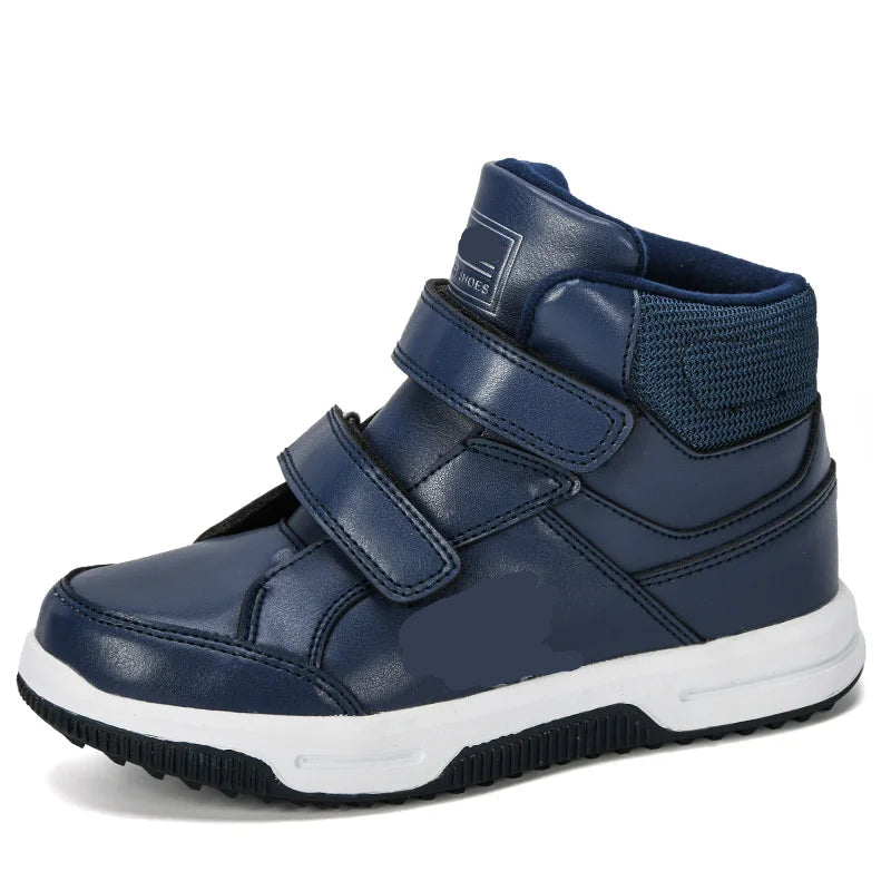 PU Leather Designer Autumn Winter Kids Classic Sneakers childrensterritory