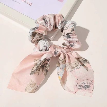 Elastic Ribbon Bow Hair Band for Girls