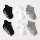 Baby/Kids 6 Pairs/lot Anti-slip Ankle Socks With Grip childrensterritory