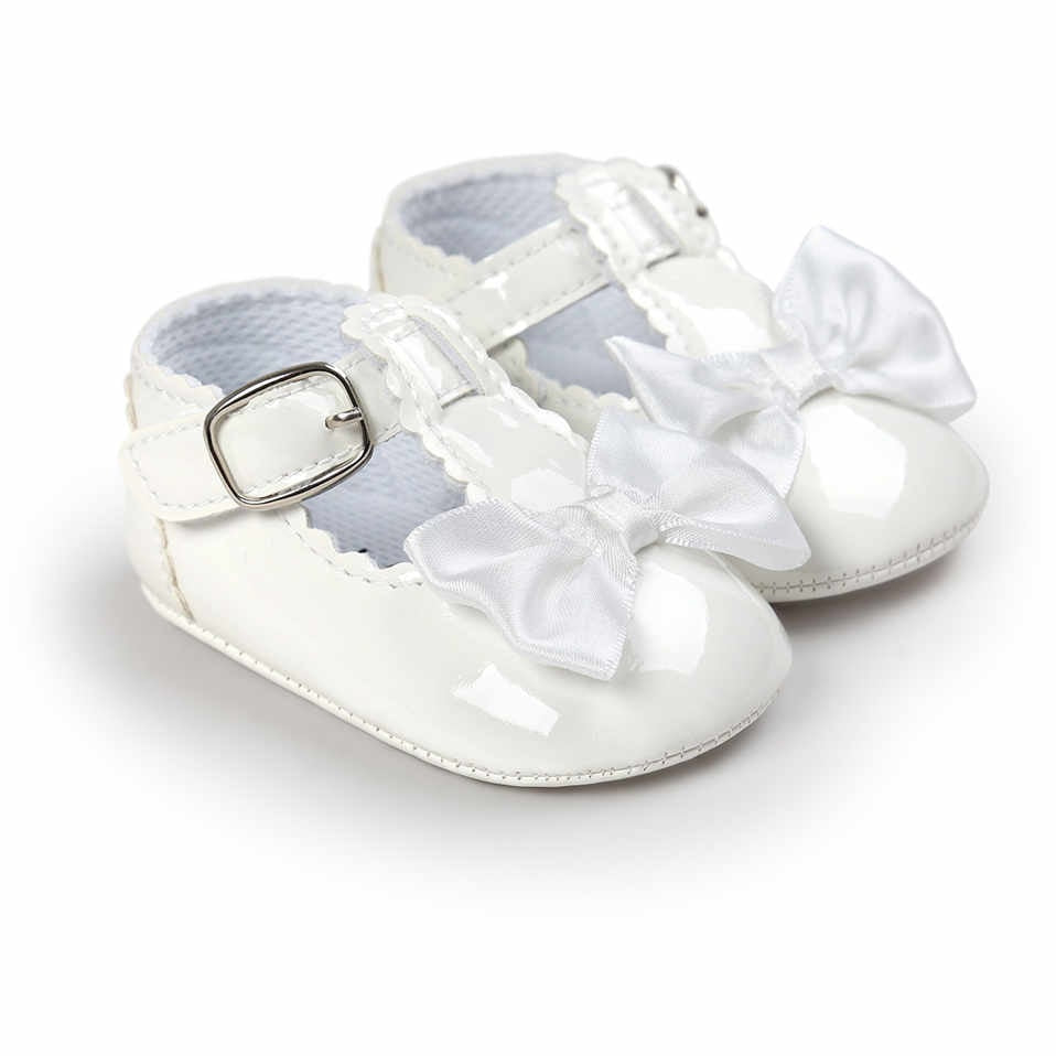 PU leather Baby Girls First Walkers Party Shoes childrensterritory