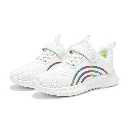 Kids Girls Casual Breathable Anti-Slip Running Sports Shoes childrensterritory