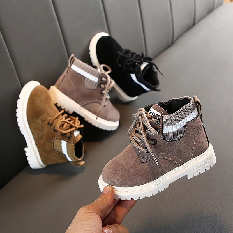 Casual Plush Warm Ankle Shoes for Kids childrensterritory