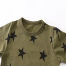Long Sleeve Stars Cartoon Print Kid Boys Girls Sweatshirts childrensterritory