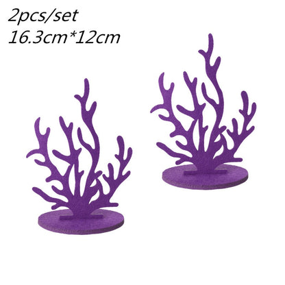Mermaid Theme DIY Seagrass Seahorse for Party Decoration childrensterritory