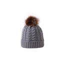 Mother Kids Matching Knitting Pom Bobble Hat/Beanie