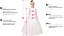 Handmade Off Shoulder Tulle Princess Birthday Dress for Girls