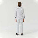 Kids Boys Dot Design Formal Tuexdo Piano Costume Prom Suits childrensterritory