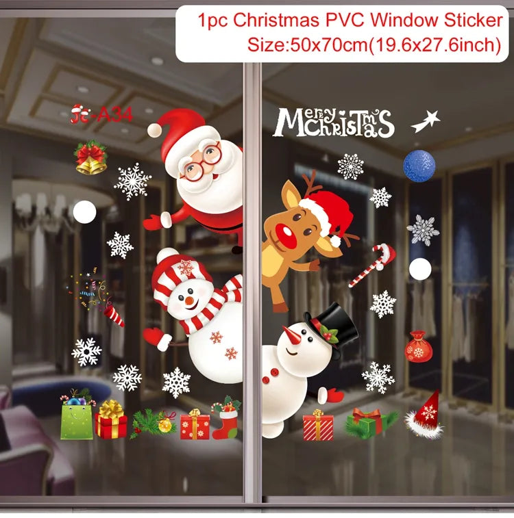 Kids Room Wall Decals for Christmas and New Year Decor childrensterritory