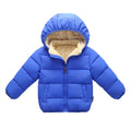 Baby/Kids Warm Plush Thicken Fur Hooded Jackets childrensterritory