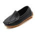 Kids Casual Style Slip On Leather Loafers childrensterritory