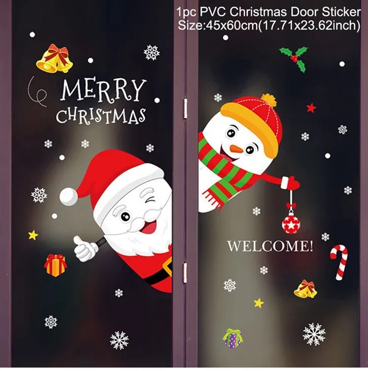 Kids Room Wall Decals for Christmas and New Year Decor childrensterritory