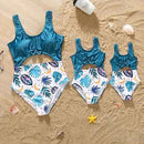 Matching Mommy And Me Designer Swimsuit Bikini Set