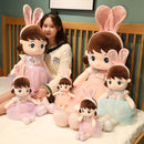 45cm Lovely Soft Stuffed Kawaii Plush Girl Dolls with Rabbit Ear childrensterritory
