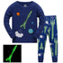Kids Boys Cartoon Print Long Sleeve Cotton Sleepwear childrensterritory