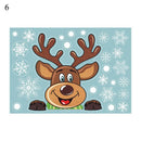 Santa Claus Snowflake Christmas Window/Wall Decals childrensterritory