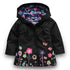 Long Sleeve Flower Print Waterproof Kids Hoodie Windcoat childrensterritory