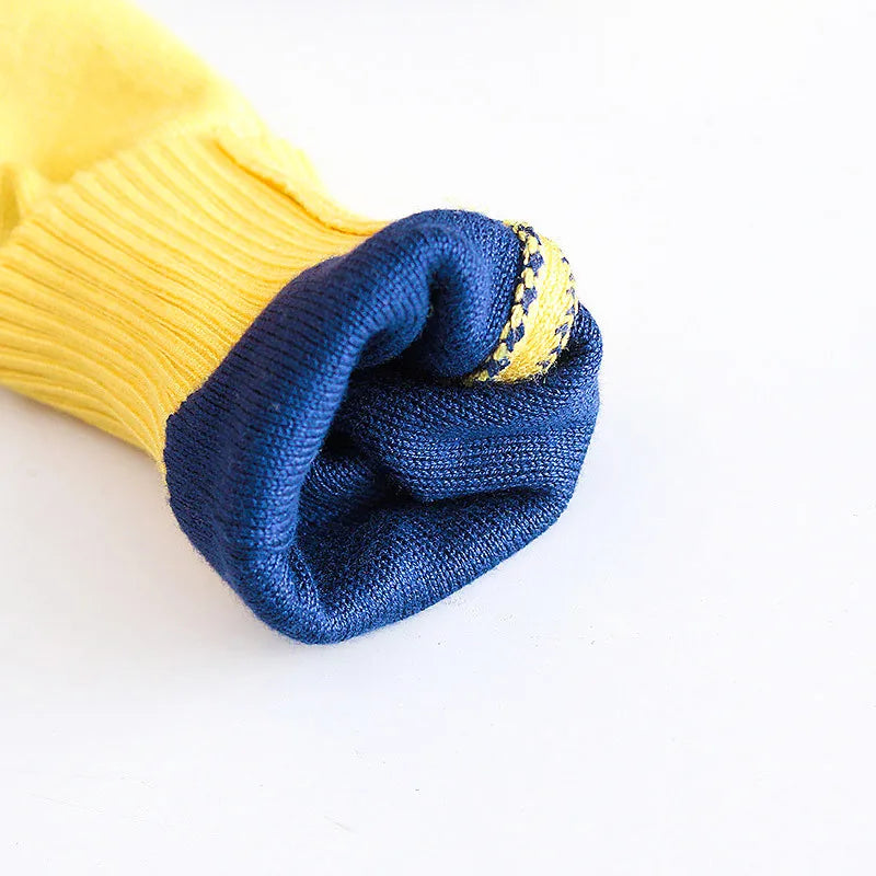 Kids Cartoon Print Long-Sleeved Winter Sweater