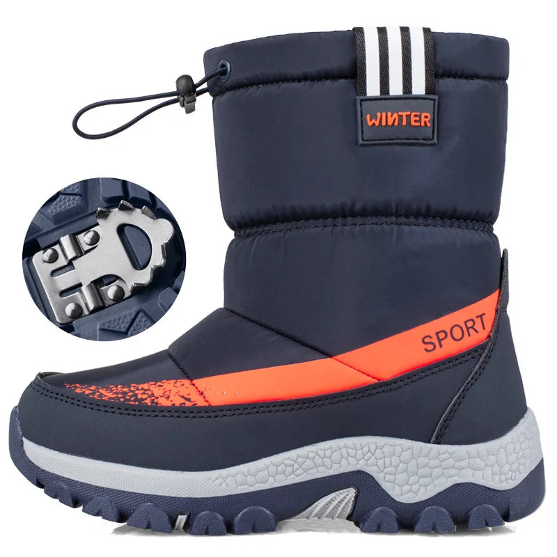 Premium, Thick, Cozy, and Warm Snow Boots for Kids