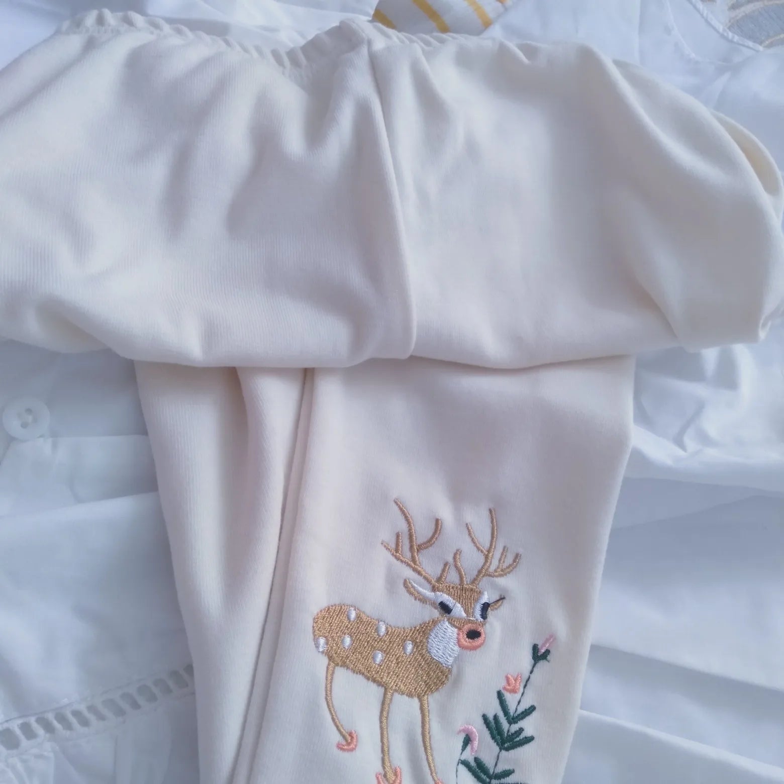 Girls' Cartoon Print Autumn Long Pants childrensterritory