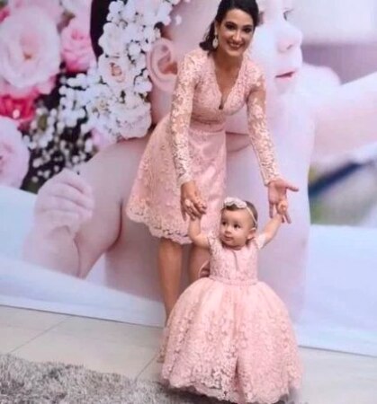 Elegant Mother-Daughter Matching Pageant Dresses childrensterritory