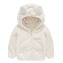 Toddler/Kids Girls Boys Hooded Warm Surcoat/Sweatshirt