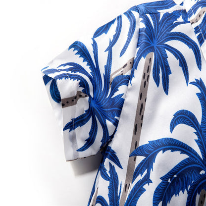 Kids Boys Hawaiian Shirt+Short Pants+Waistband Summer Suit childrensterritory