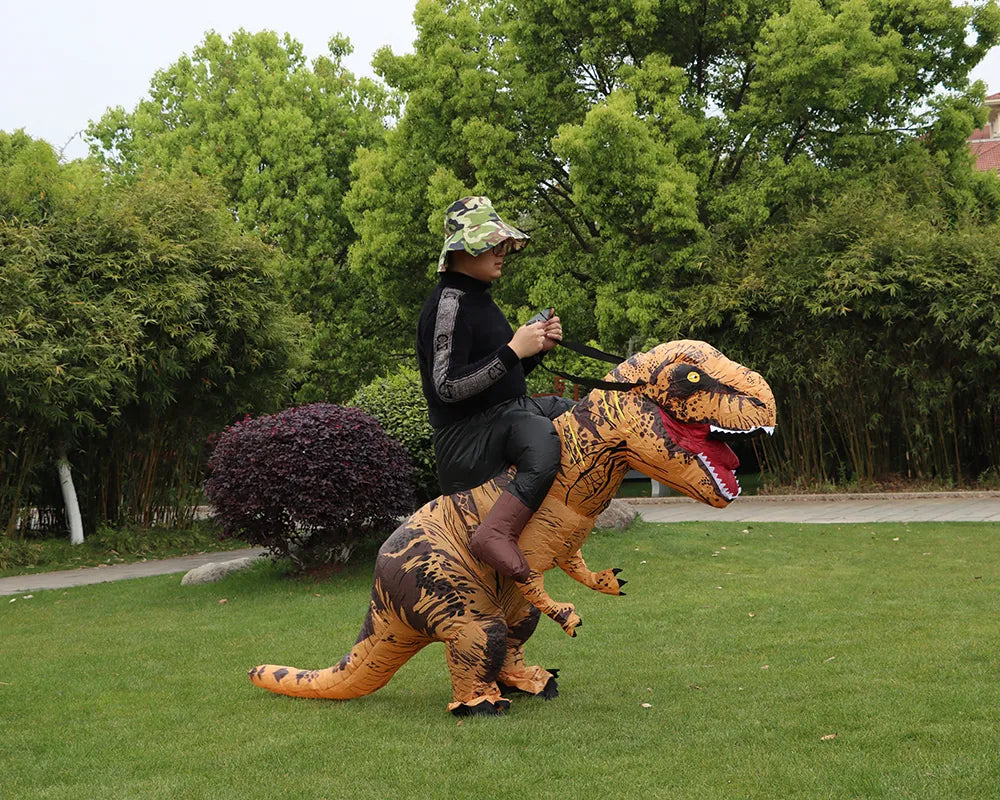 Inflatable Blow-Up Dinosaur Costume for Halloween Christmas childrensterritory