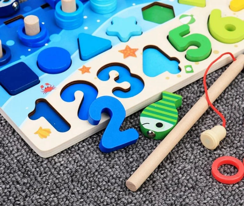Kids Educational Wooden Math Puzzle Toys/Board Toy childrensterritory