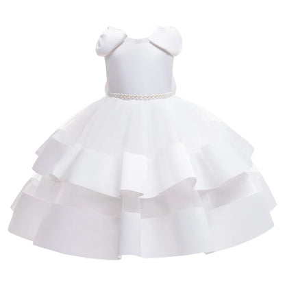 Kids Girls Elegant Tutu Flower Princess Party Dresses childrensterritory