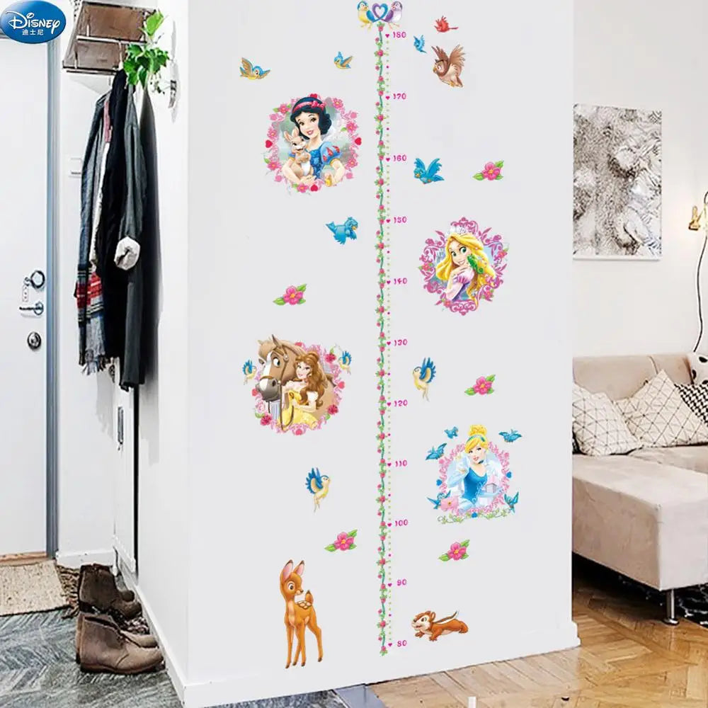 Cartoon Design Height Measure Wall Decals for Kids Room childrensterritory