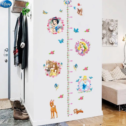 Cartoon Design Height Measure Wall Decals for Kids Room childrensterritory