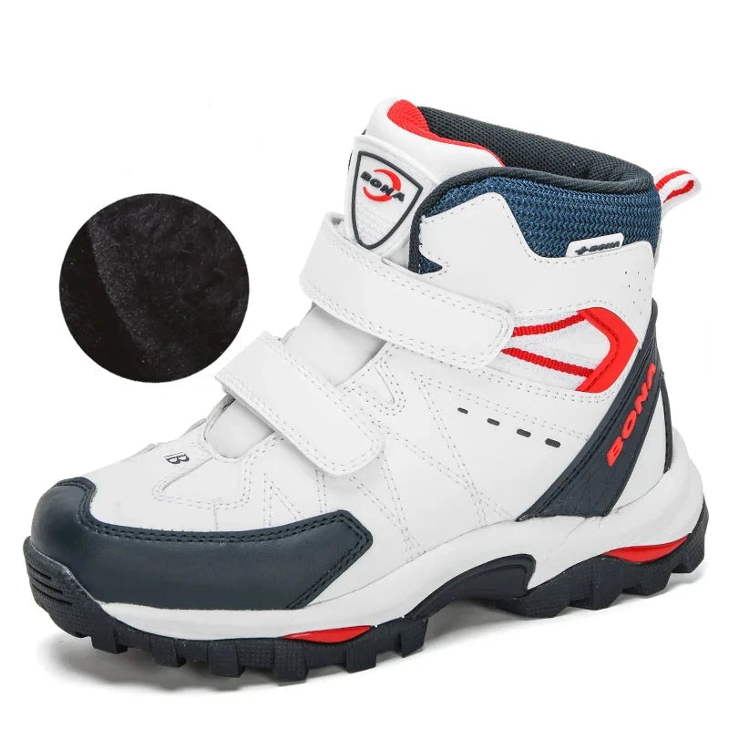 Kids New Designer Velcro High Top Climbing Shoes