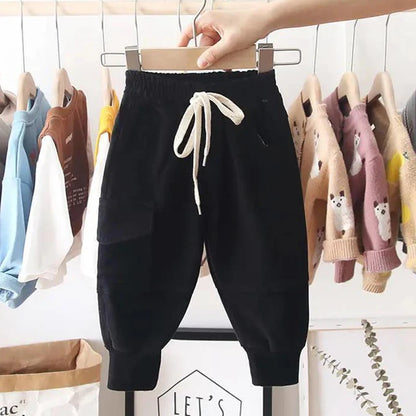 Boys Cotton Casual Sport Pants and Trousers childrensterritory