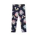 Kids Girls Cartoon Pattern Skinny Cotton Trousers childrensterritory