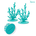 2pc Ocean Seagrass Coral Mermaid Tail for Party Decor childrensterritory