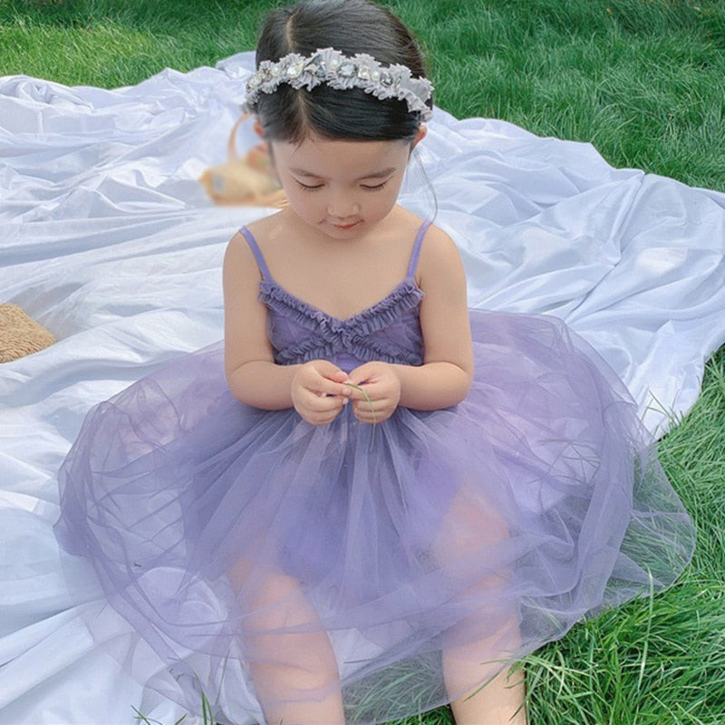Kids Girls Tutu Princess Dress for Summer Party childrensterritory